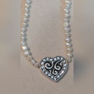 Freshwater Pearl Silver Necklace